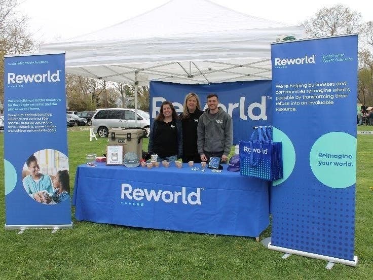 Reworld™ Sponsors the Huntington Earth Day Celebration