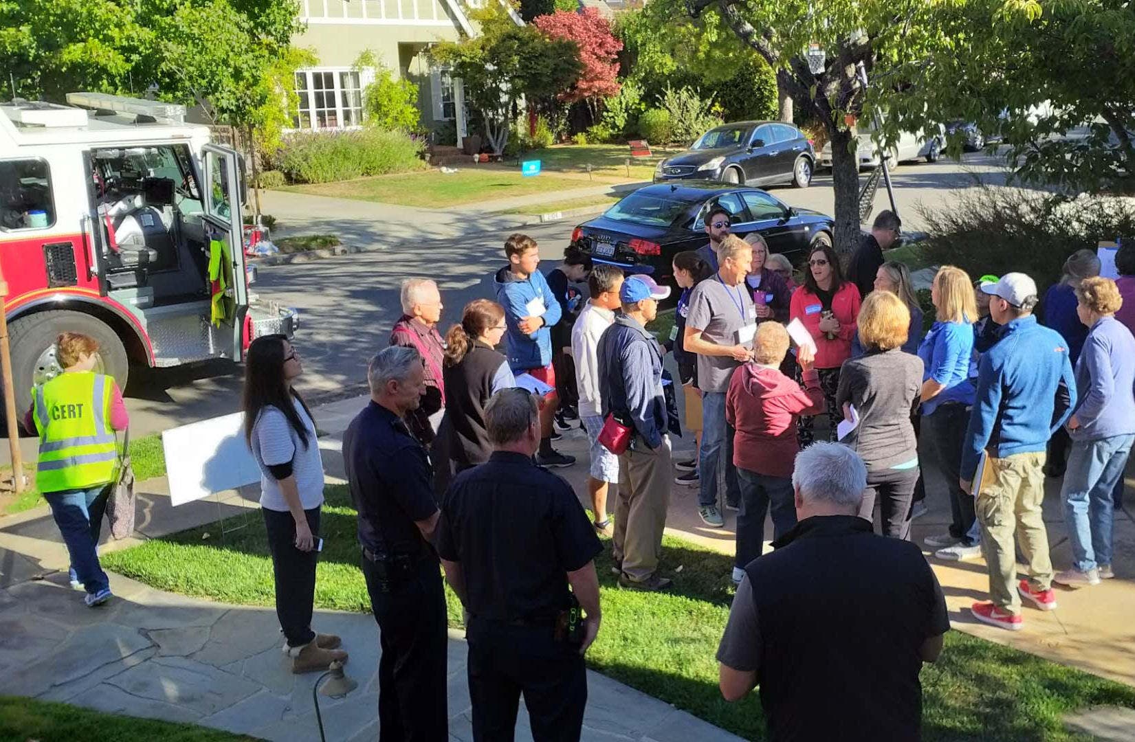 Burlingame Disaster Response Drill