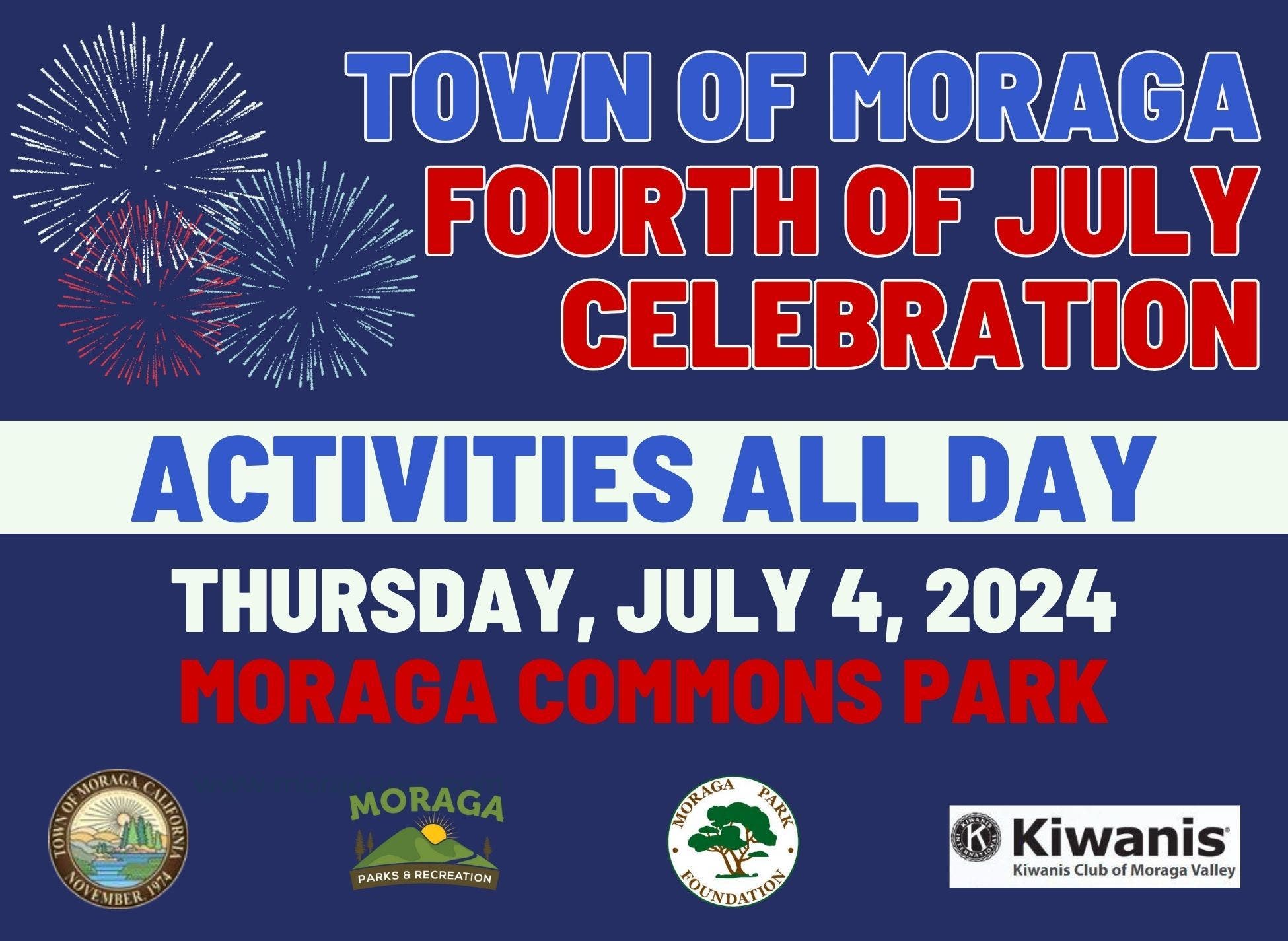 Town Of Moraga 4th Of July Celebration, Fireworks 2024