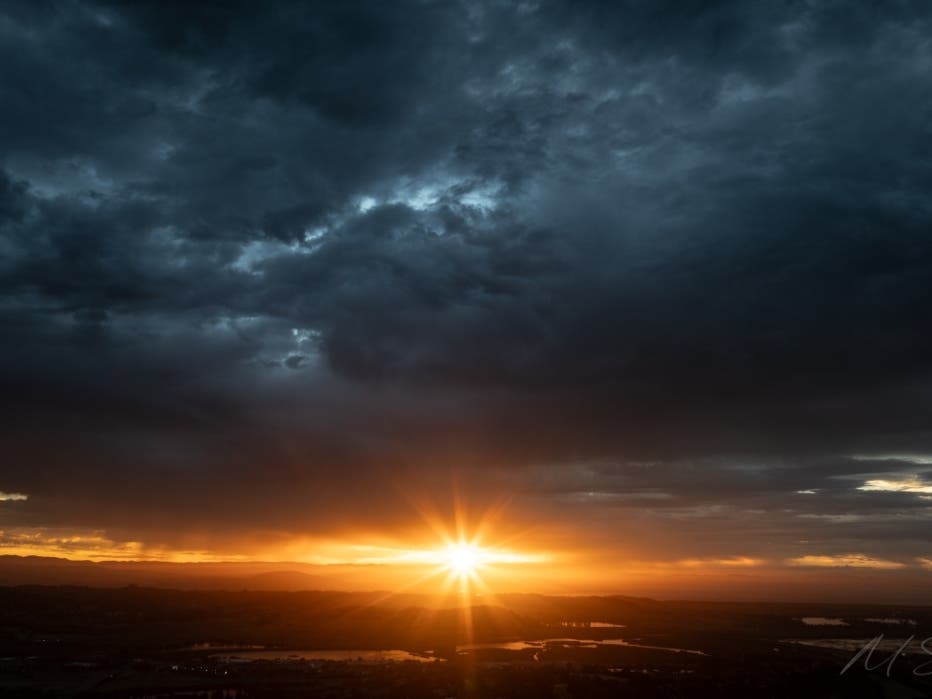 Novato Sunrise From A Drone: Photo Of The Day