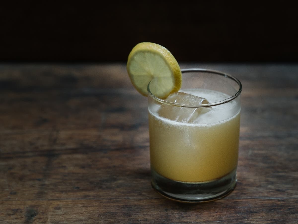 The Gold Rush Cocktail.