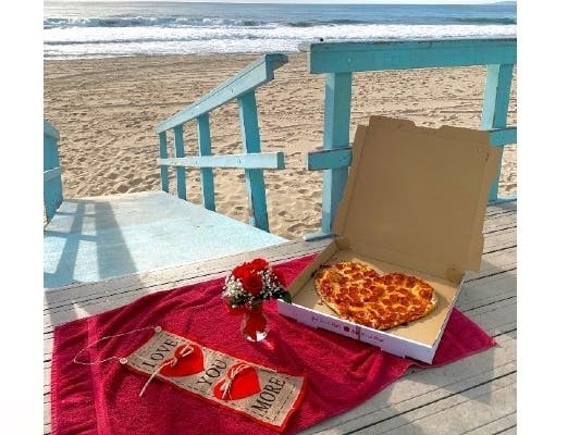 If your love loves pizza, Mickeys Deli In Hermosa Beach should be on your V-day radar. 