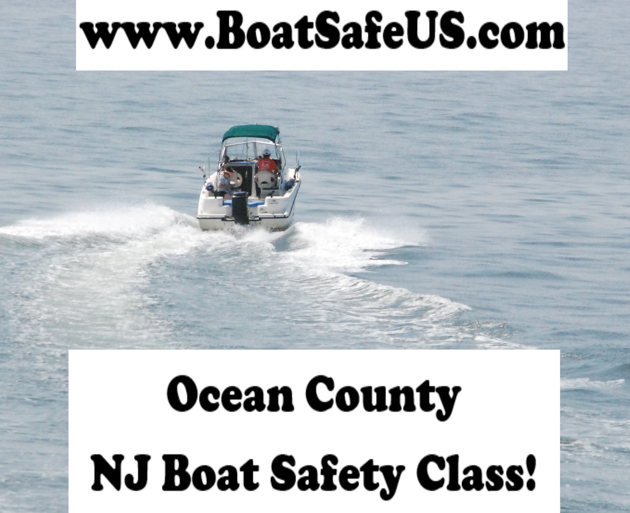 Boater Safety Class & Exam in Nearby Toms River (Two Night)