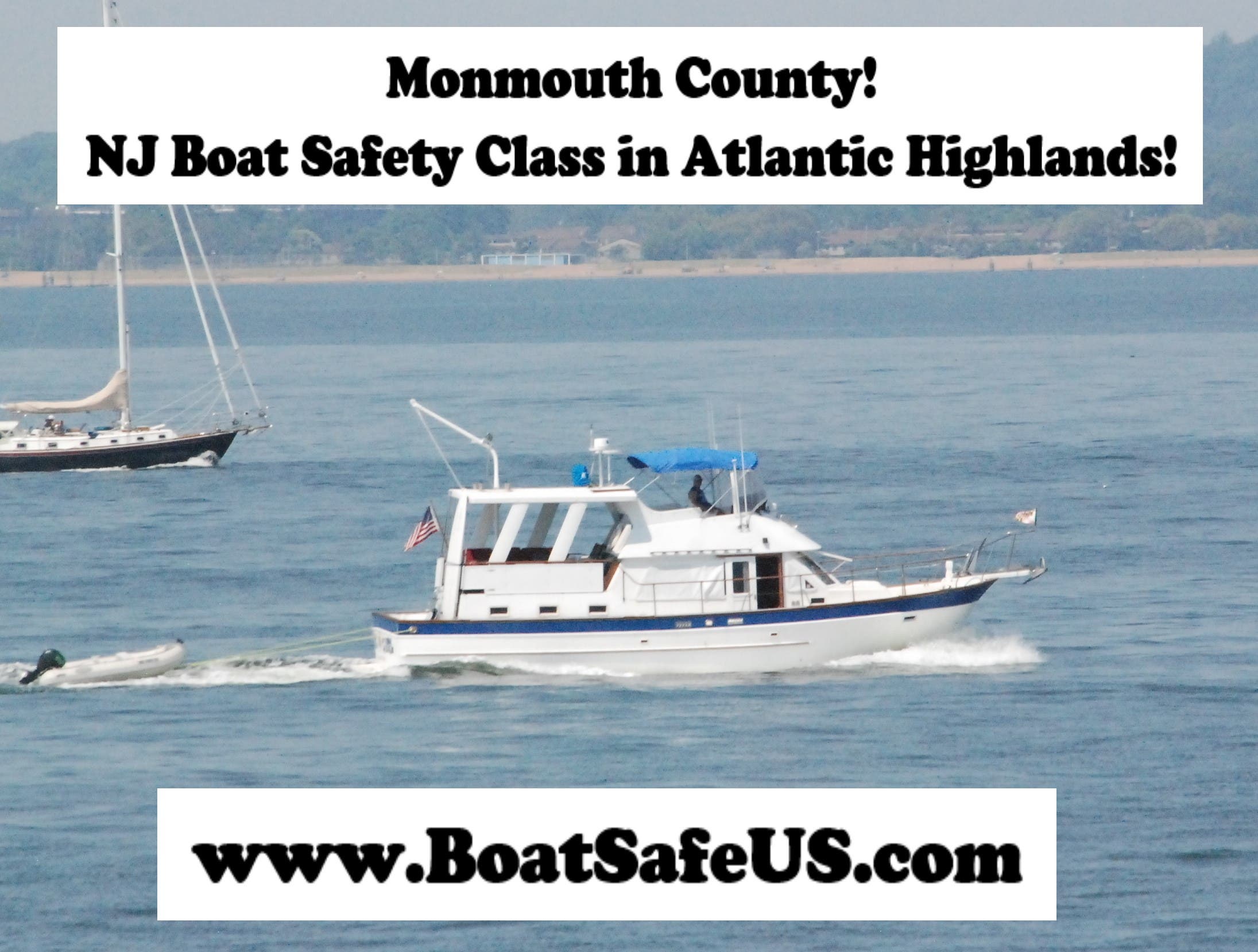 Atlantic Highlands - NJ Boat Safety Class and Exam (One Day)