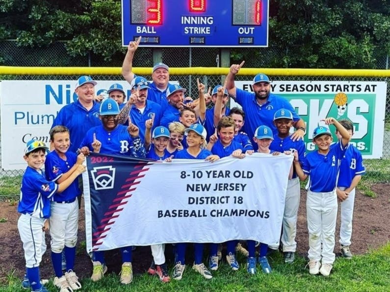 The Brick Little League 8-10 Year-Old All-Stars won the New Jersey Little League District 18 tournament Wednesday. 