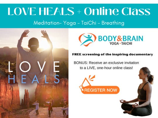 Love Heals: Free Screening + 1 hr Online Healing Class Included