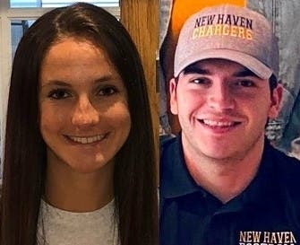 A pair of students at James Caldwell High School will continue their sports careers at the University of New Haven and Fairfield University.