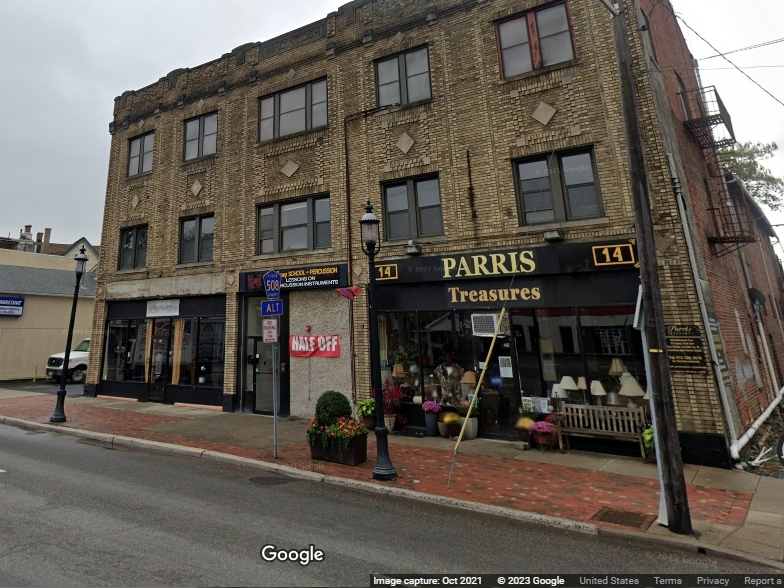 14 Northfield Avenue in West Orange, NJ, as seen in October 2021 via Google Maps