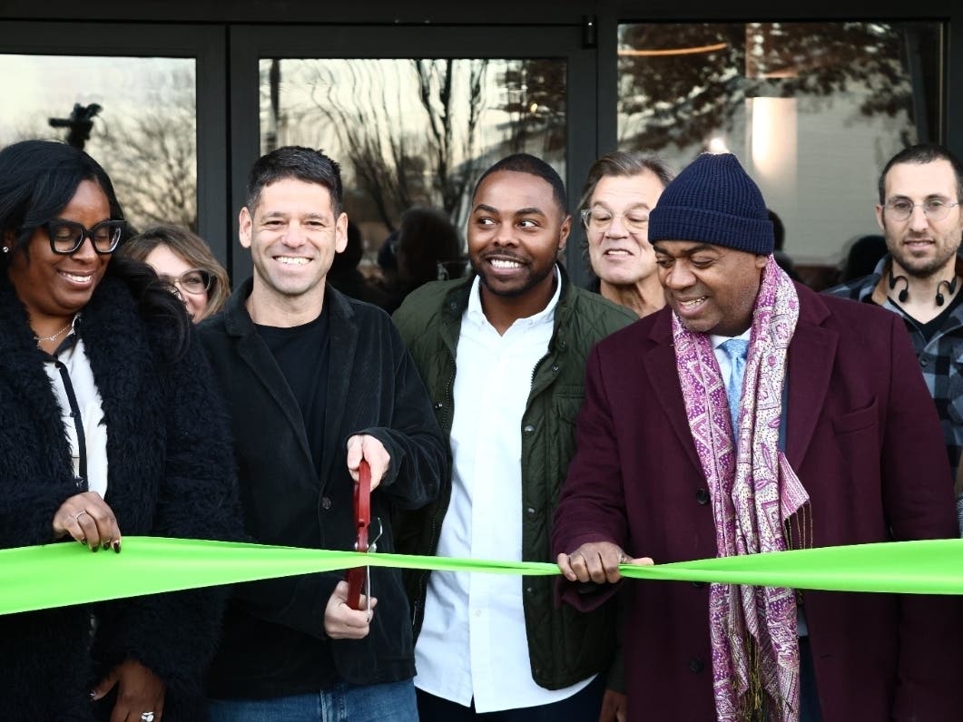 On Tuesday, Newark officials cut the ribbon on a new apartment building at 44 Irvine Turner Boulevard, also known as the Art of Newark.