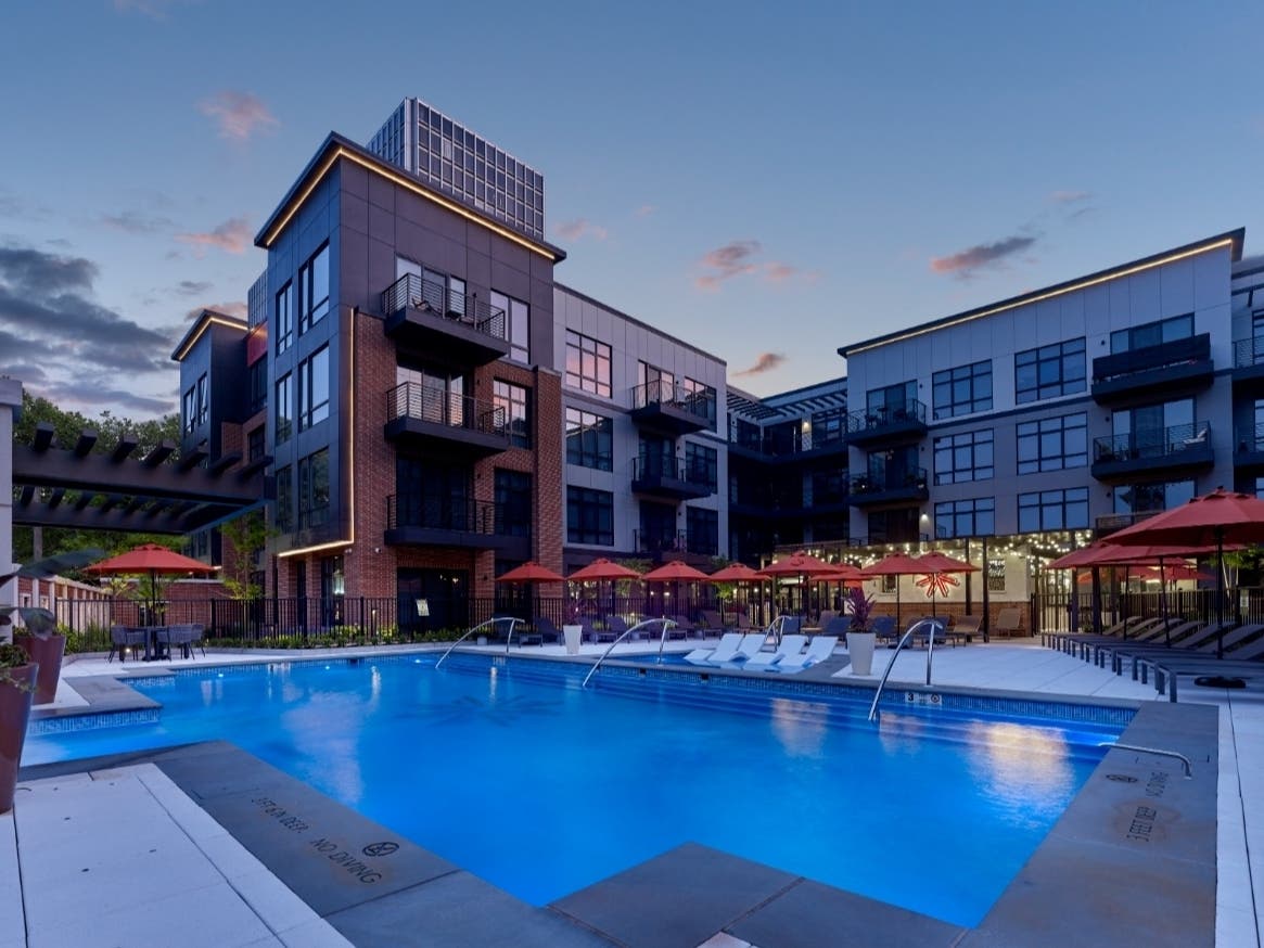 New Luxury Apartment Complex Opens Near Train Station In Newark