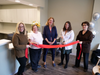 Pictured L to R: Tracey Antaya, CRRC; Lois Bacon, Friends of NPL; Margaret Pantridge, Friends of NPL vice president; Dr. Jennifer Harvey, Harvey Family Dental; and Sue Kesner, Friends of NPL.
