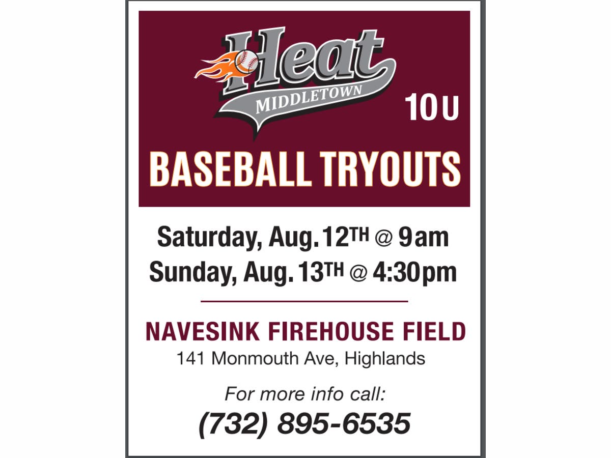 Middletown Heat 10U Baseball Tryouts