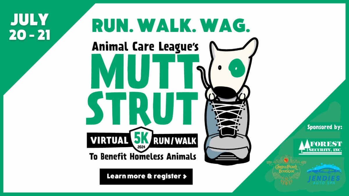 Mutt Strut: Virtual 5k Run/Walk
