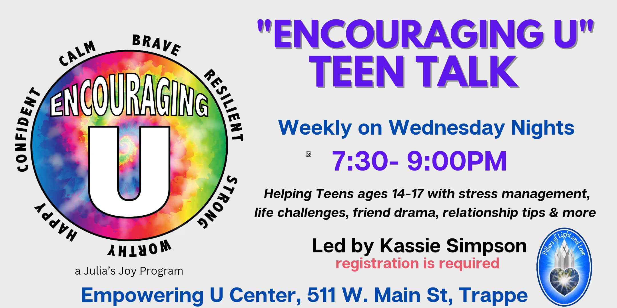 "Encouraging U " Teen Talk 
