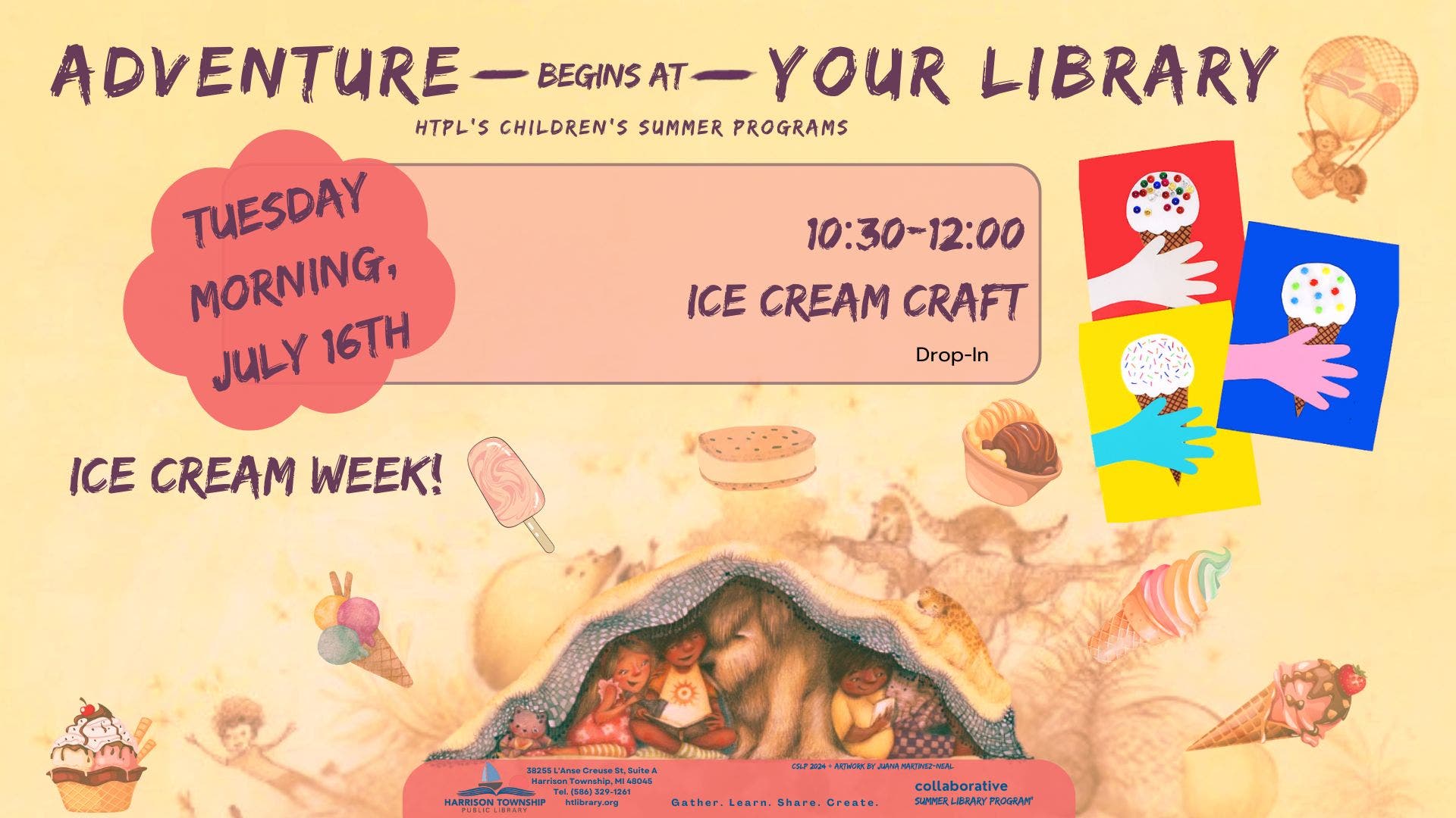 Ice Cream Week: Craft!