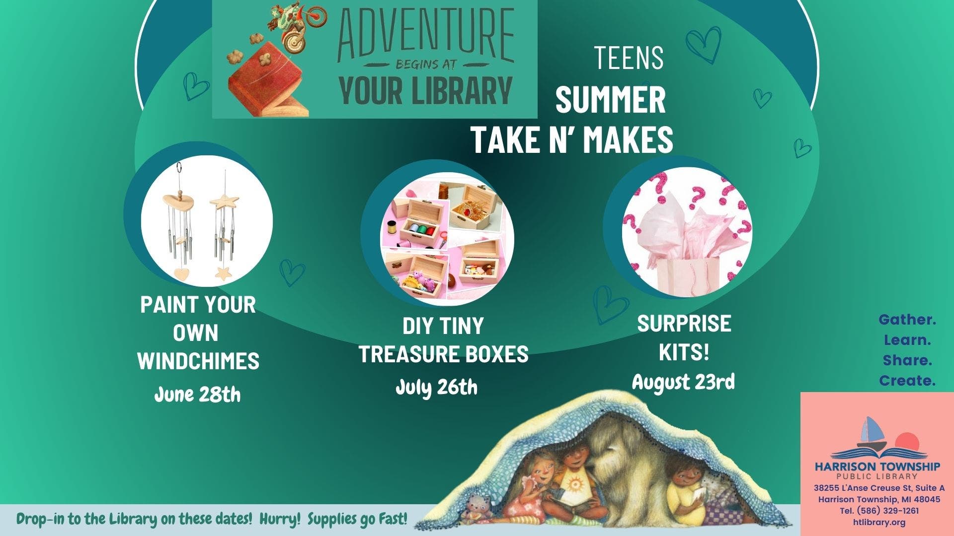 Teens Summer Take & Make Craft