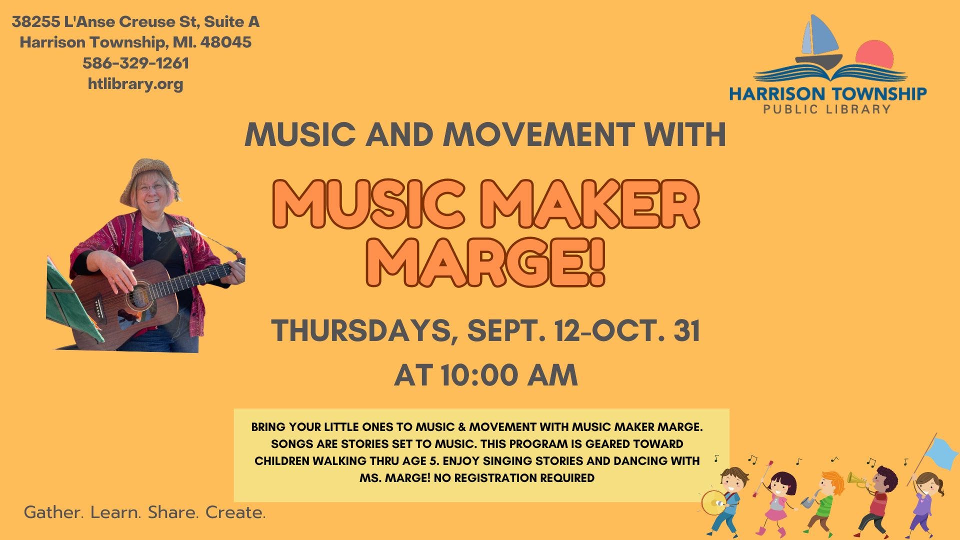 Music & Movement with Music Maker Marge