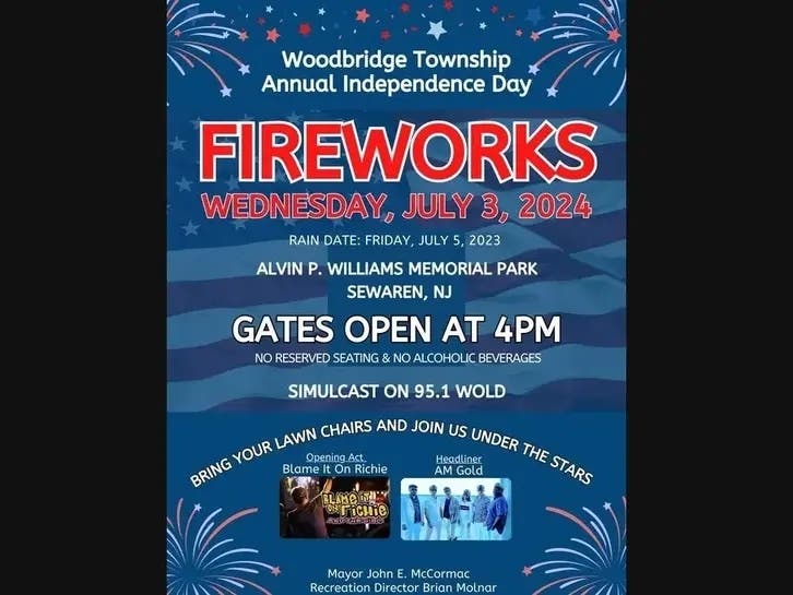 July 4th 2024 Fireworks, Events Around Woodbridge