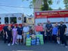 Family Practice of Middletown’s team with members of Middletown Township Fire Department.