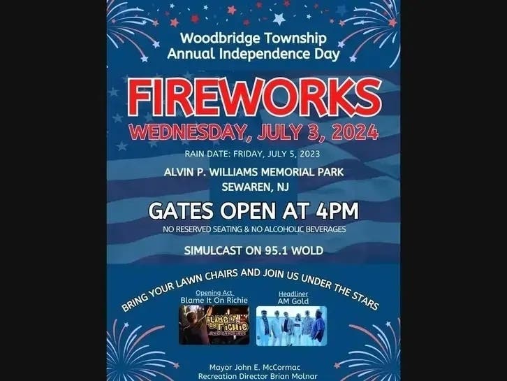 Fireworks Near Me: Woodbridge July 4th 2024 Events 