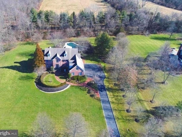 $1.9M Stately Colonial Sits On Sprawling 2-Acre Lot Near Princeton 