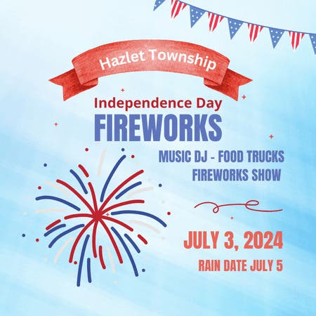 Hazlet Township Independence Day July 4th Fireworks 2024