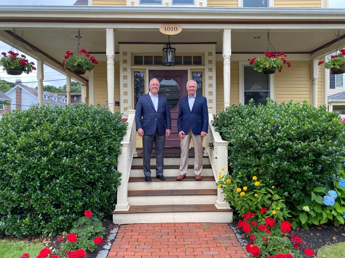 Larry Rideout, Chairman & Co-Owner of Gibson Sotheby's International Realty, and Bob Bowes.