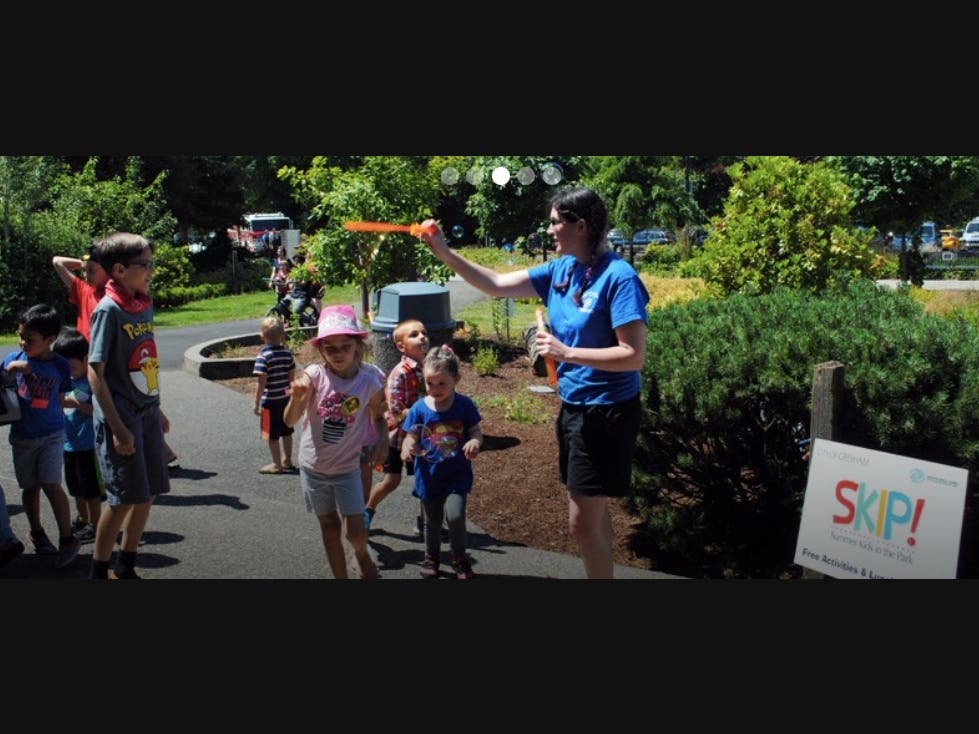 Gresham Summer Kids In Park Program Kicks Off With 'Fire And Ice' Day