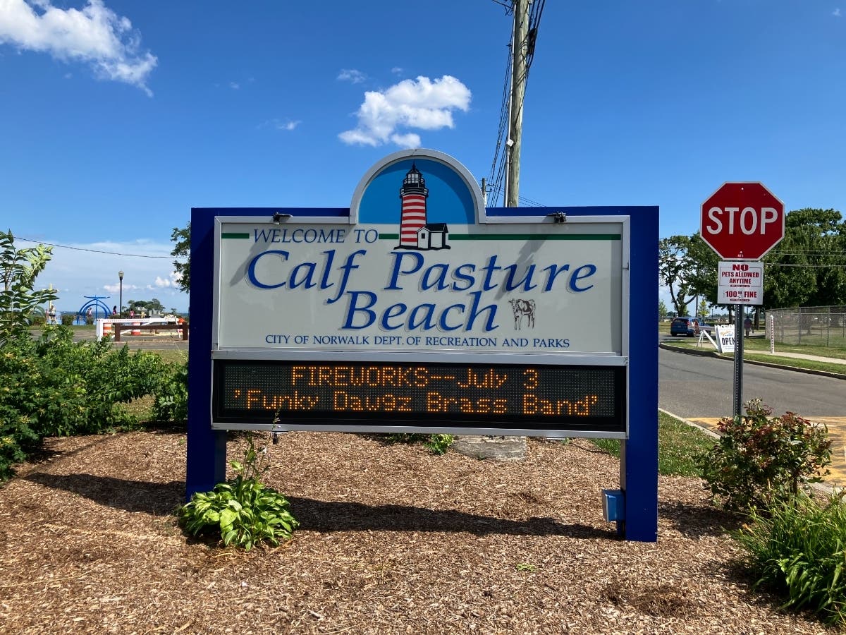 Beaches & Cream, a new seasonal pop up by Lindsay's Handmade Ice Cream, is now open through September at Calf Pasture Beach in Norwalk.