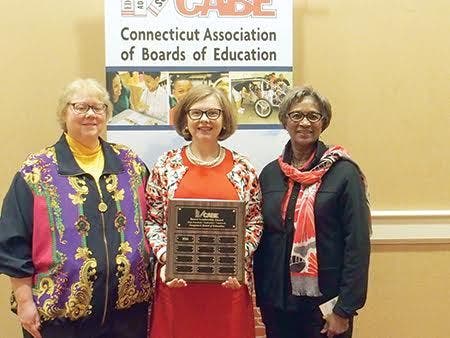 Naugatuck BOE Receives Leadership at CAPSS Convention