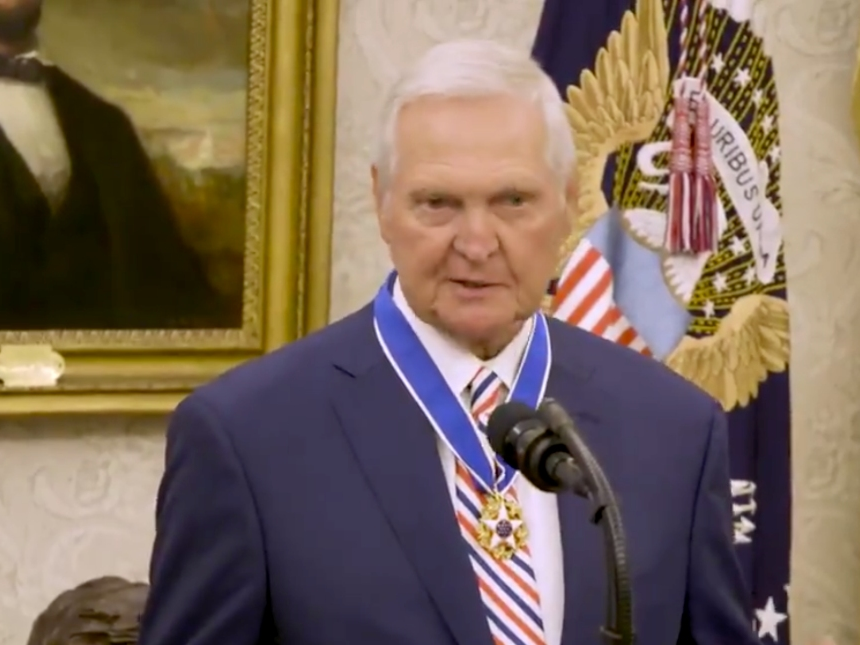 Laker Legend Jerry West Awarded The Presidential Medal of Freedom