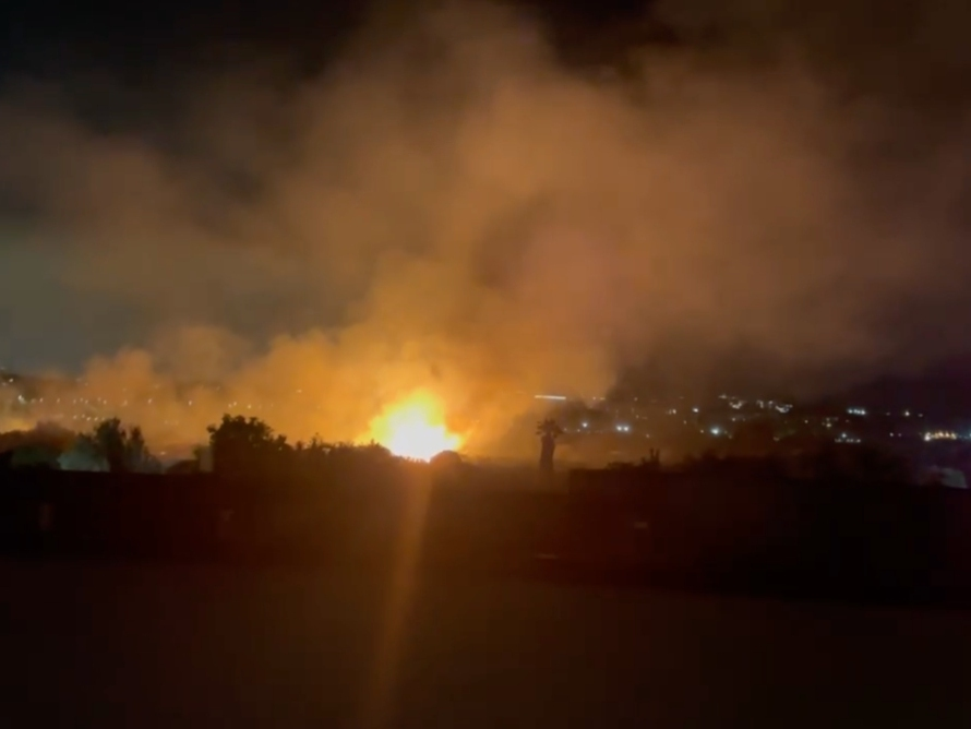 Overnight Grass Fire Burns 4 Acres In Marina Del Rey