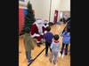 Santa and Mrs. Claus visited the Y’s Blessing Bag packing event to thank the volunteers and spread holiday cheer.