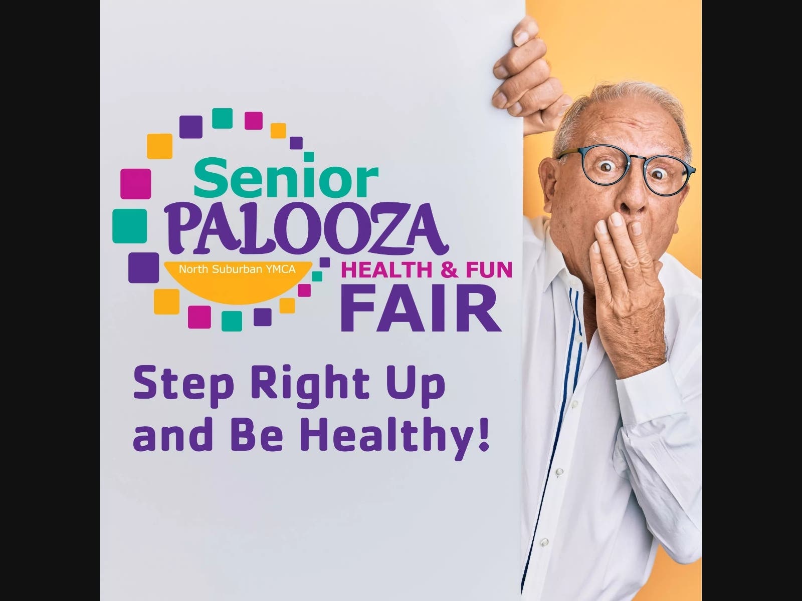 On September 14, the North Suburban YMCA will host Seniorpalooza, a free health and fun fair from 12 – 3 pm.