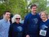 Left to right, Jake Kaplan, District Director, Anne O’Conner, NSYMCA Board Member, U.S. Rep. Brad Schneider (D-10th) and Kathy Fielding, CEO of the NSYMCA take a photo before the North Suburban YMCA Healthy Kids Day 5K Run/Walk on May 13, in Northbrook.