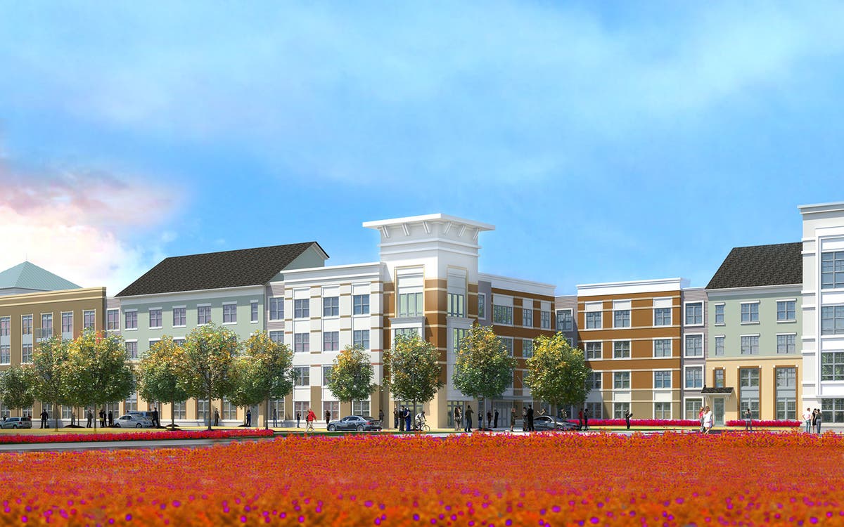 The Jameson Apartment Project Underway at Kincora In Dulles