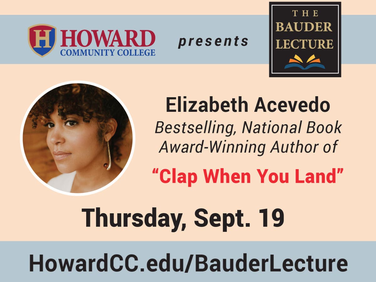 The Bauder Lecture featuring Elizabeth Acevedo