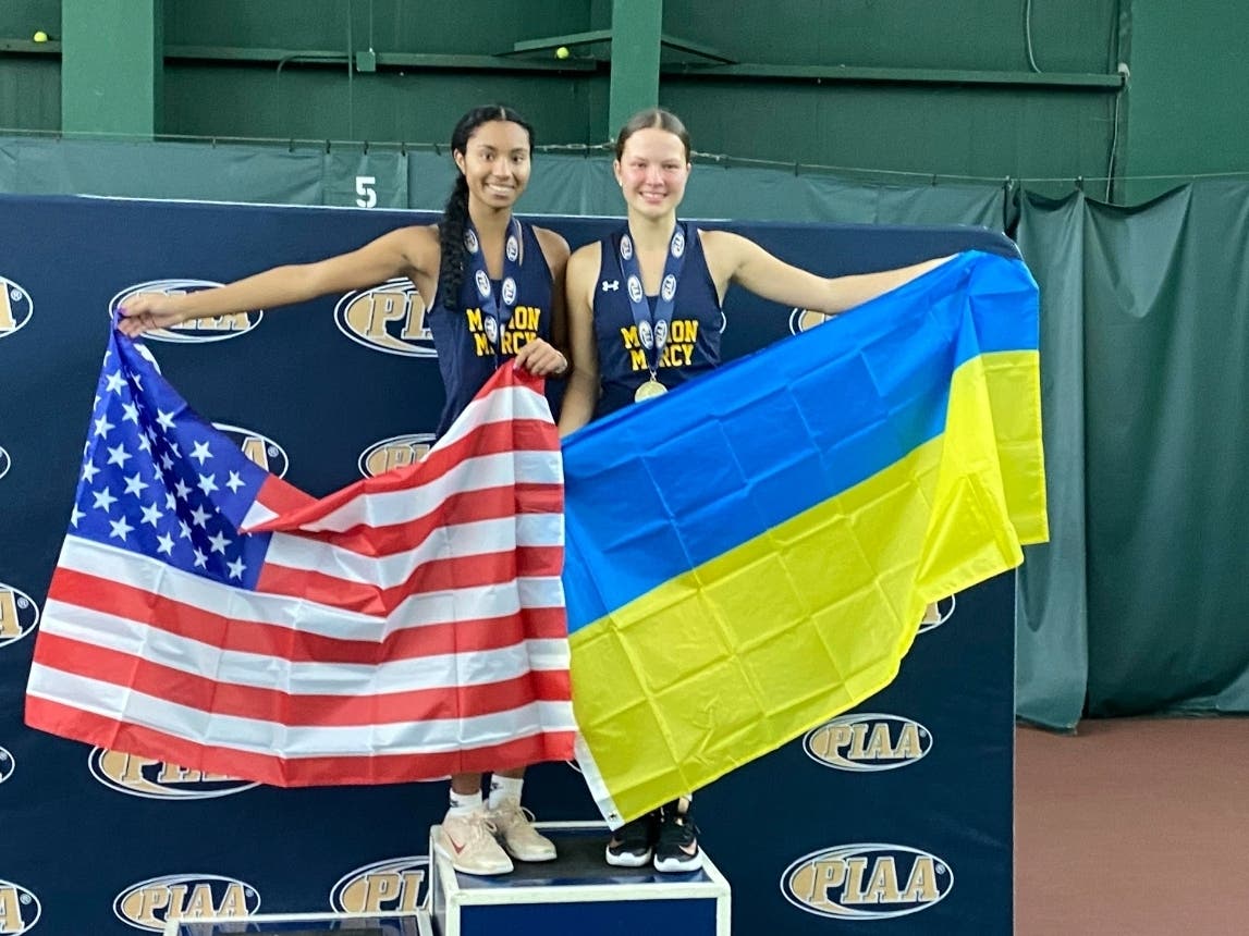 Star Student Athlete: Ukrainian Finds Peace On Philly Tennis Courts