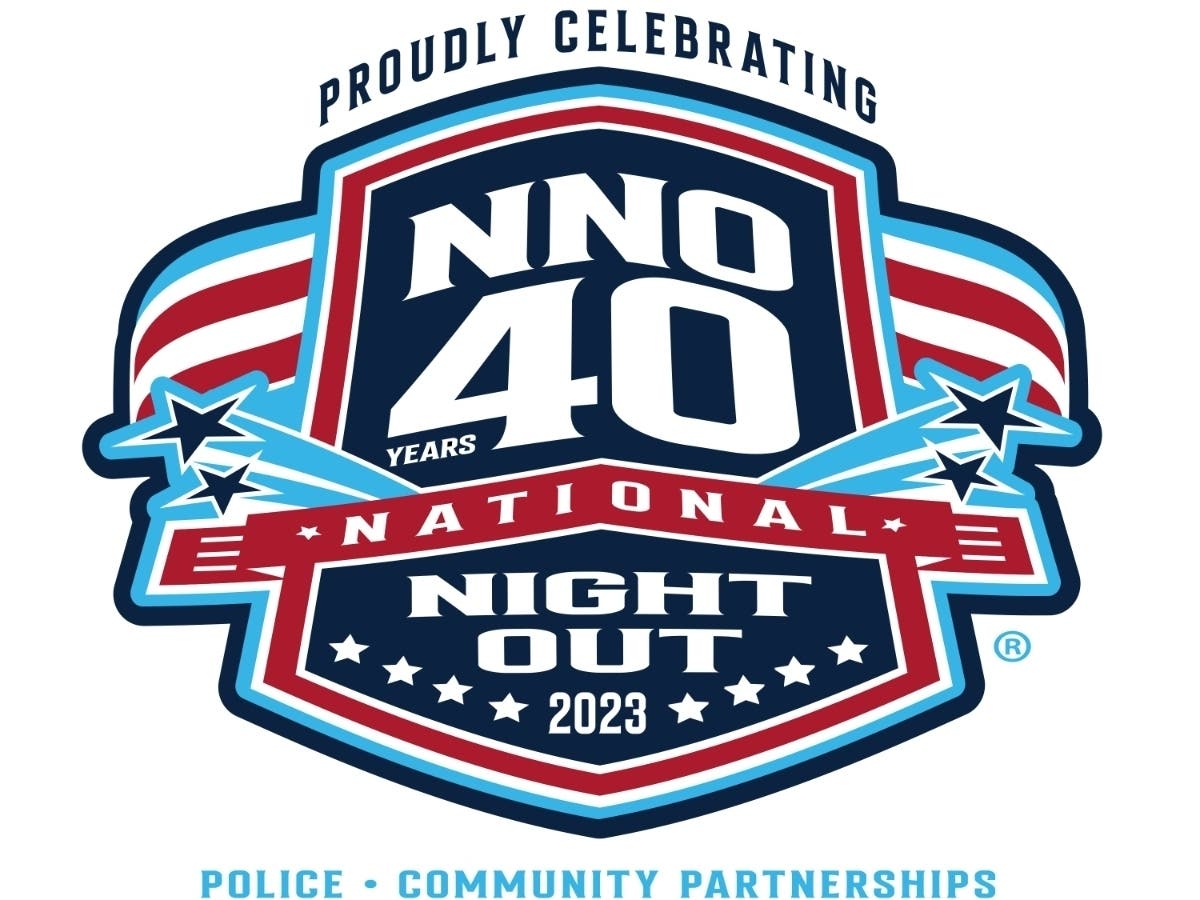 The 40th National Night Out event will take place at 6 p.m. in Wynnewood Aug. 9.