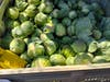 good cabbages being tossed in trash