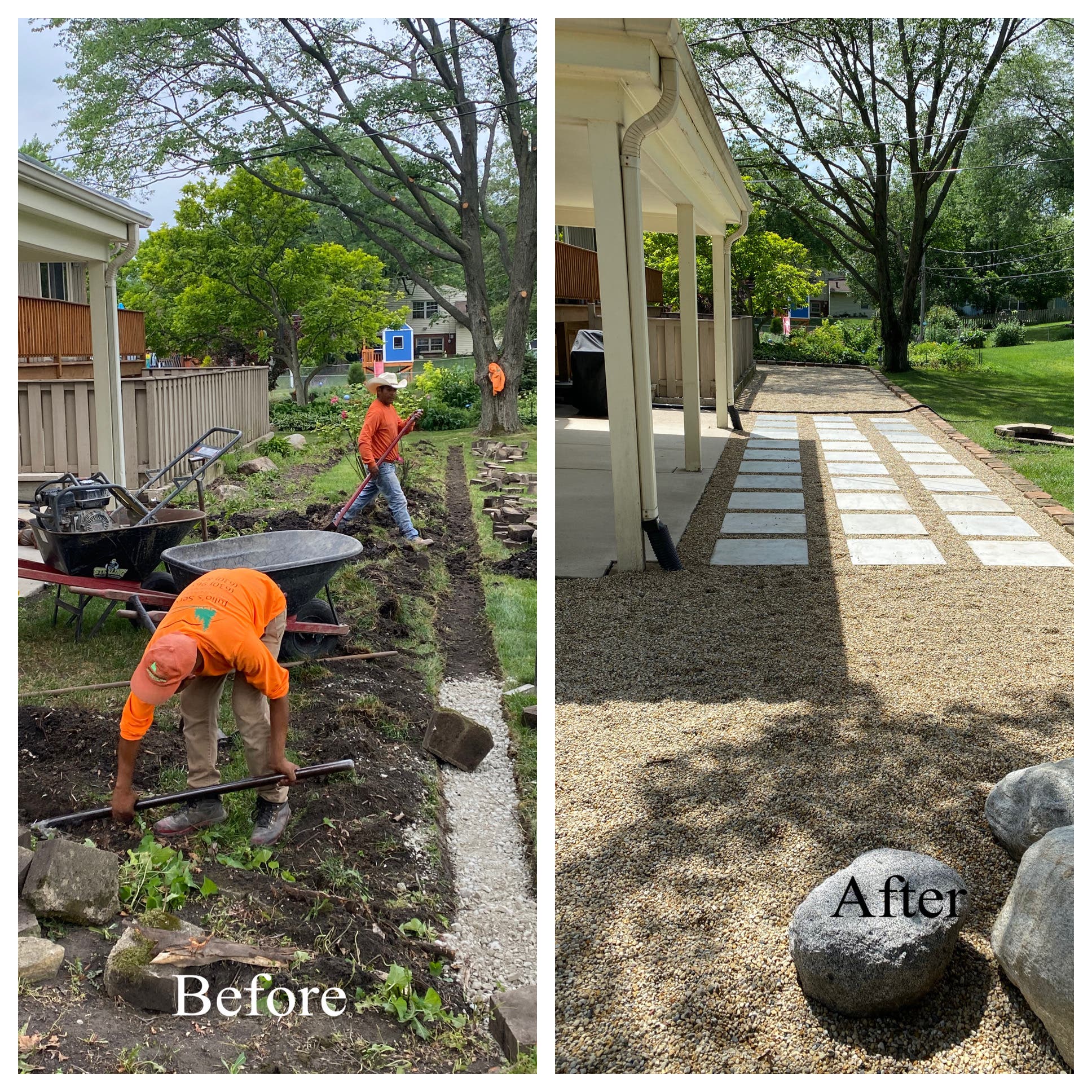 Drainage,tree service paver,sod,and mulch installation specialist 