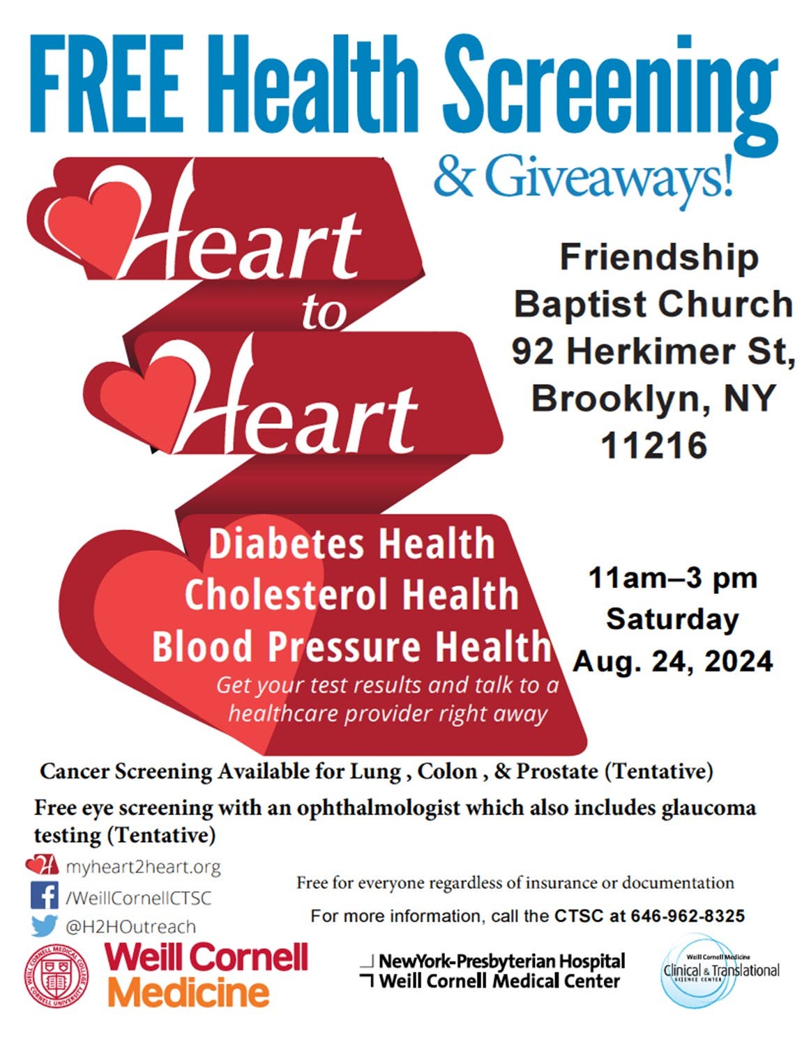 Free Community Health Screenings