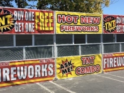 A fireworks stand, which you'll see in unincorporated parts of King, Pierce, and Snohomish counties. 