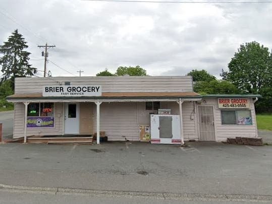 The Brier Grocery store along 30th Avenue West. 