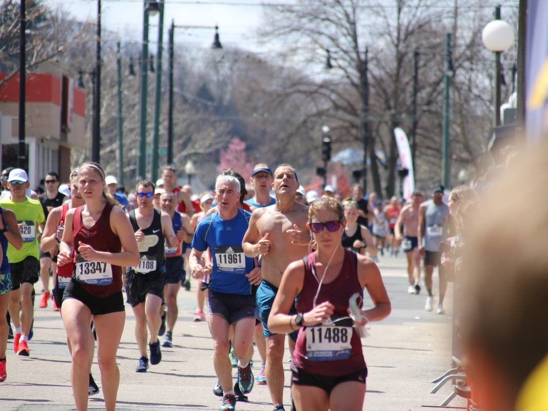 The 128th Boston Marathon will take place on Monday with many local athletes competing.