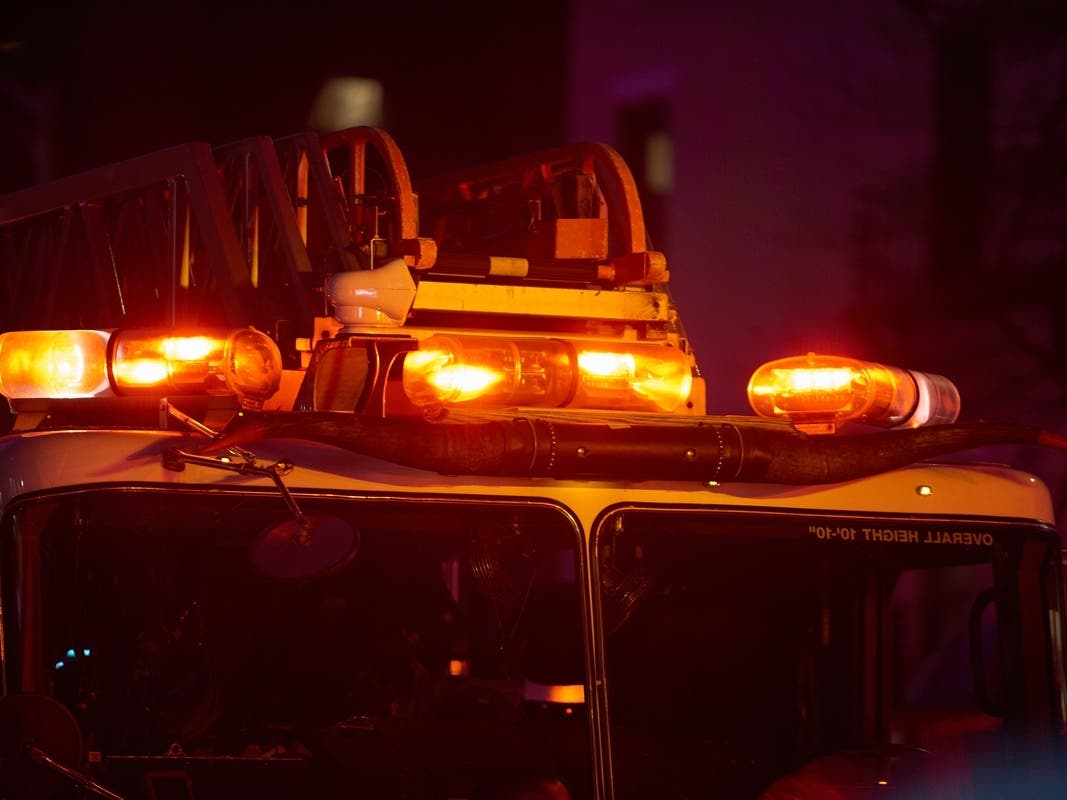 A cement truck driver clipped an electrical line Tuesday in a neighborhood south of downtown Westborough. 