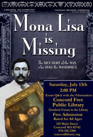 Film Screening of Mona Lisa is Missing and Q&A with the Filmmakers