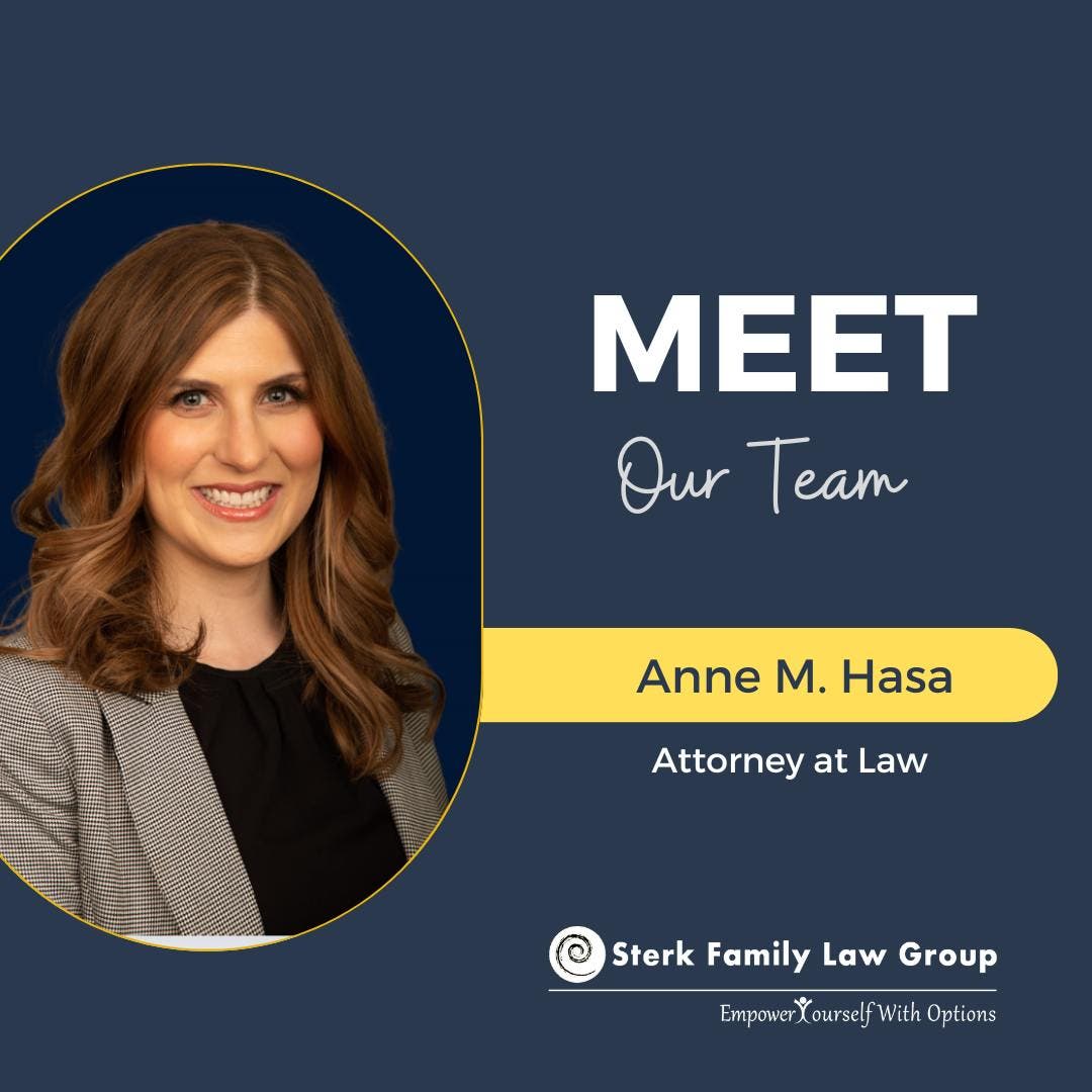 Sterk Family Law Group Welcomes Attorney Anne M. Hasa