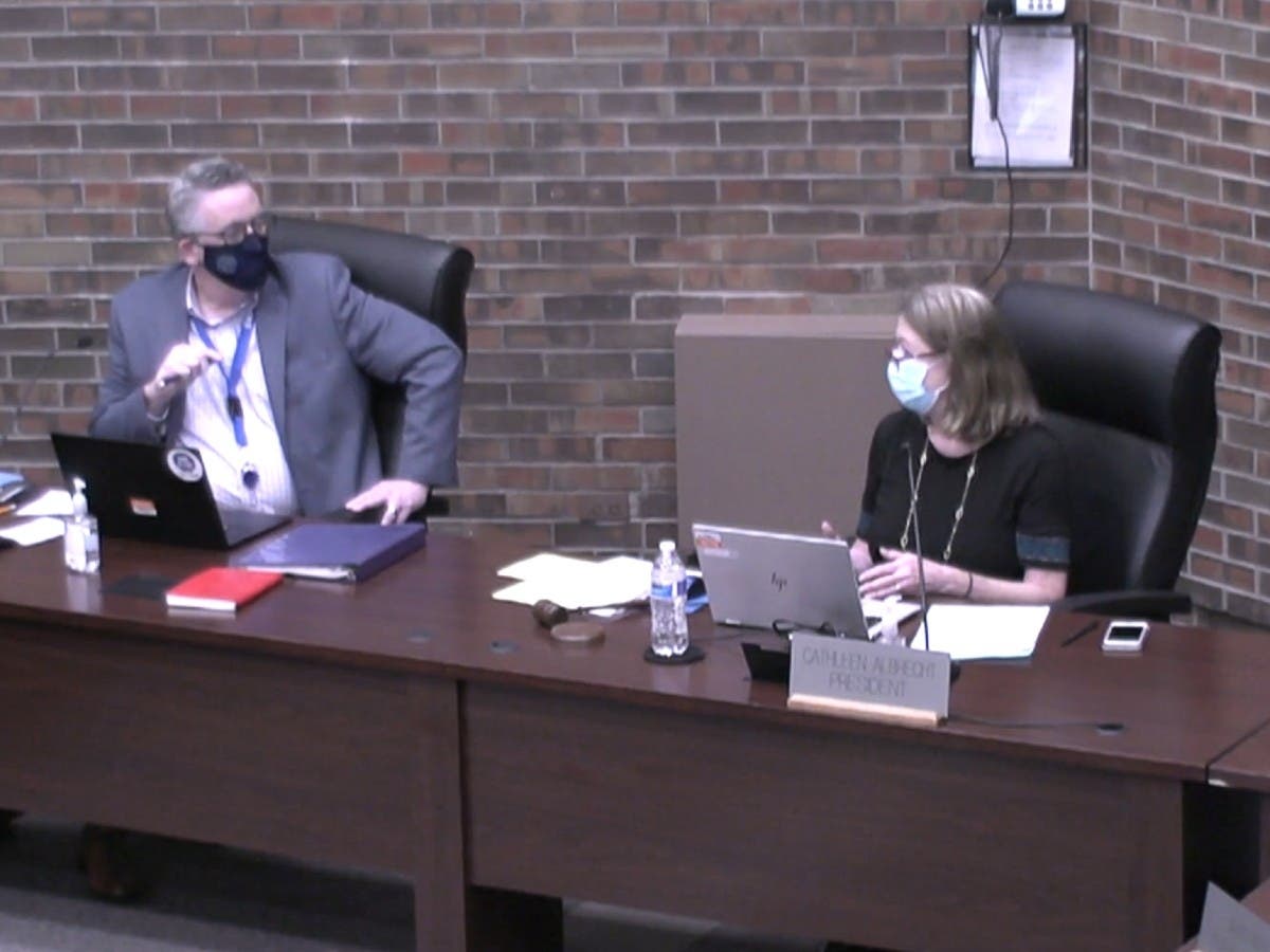 New Trier High School Superintendent Paul Sally and Board President Cathleen Albrecht discuss the district's plan for the 2020-21 school year.