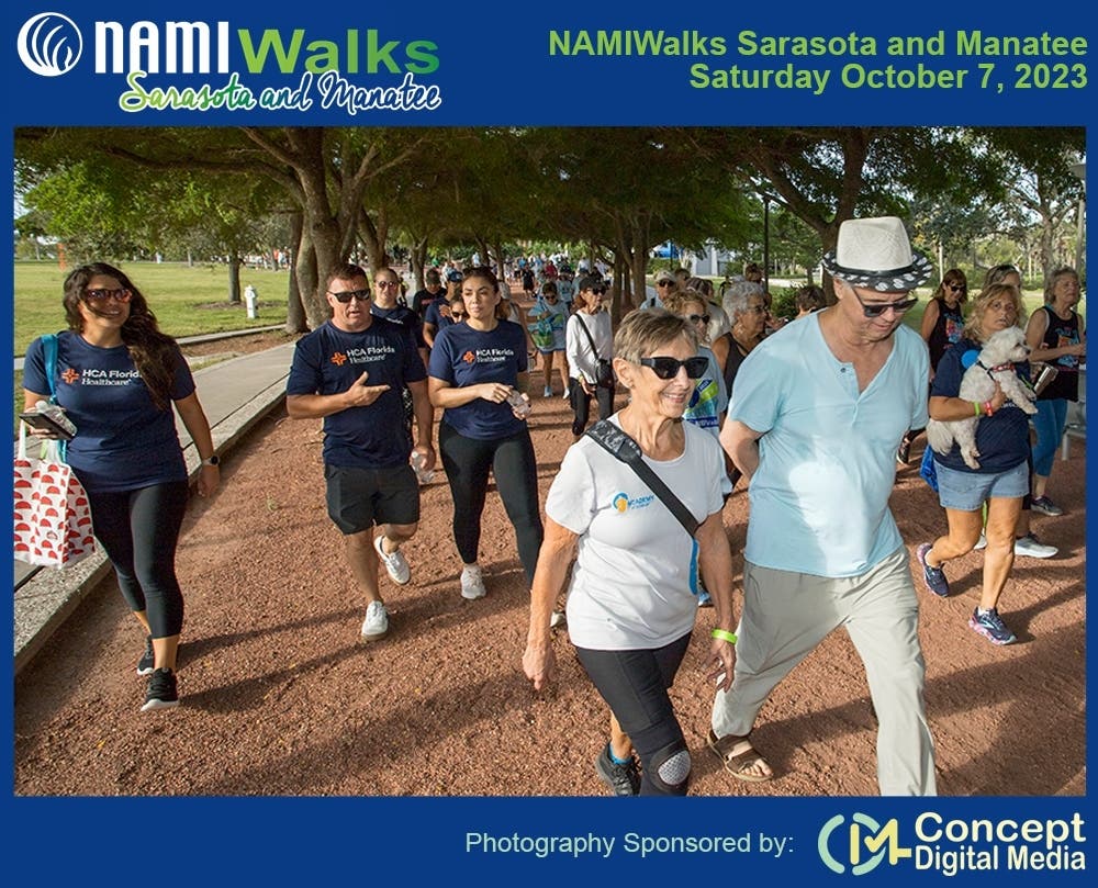 Sponsors & Teams Sought for 4th Annual NAMI Walks Sarasota-Manatee
